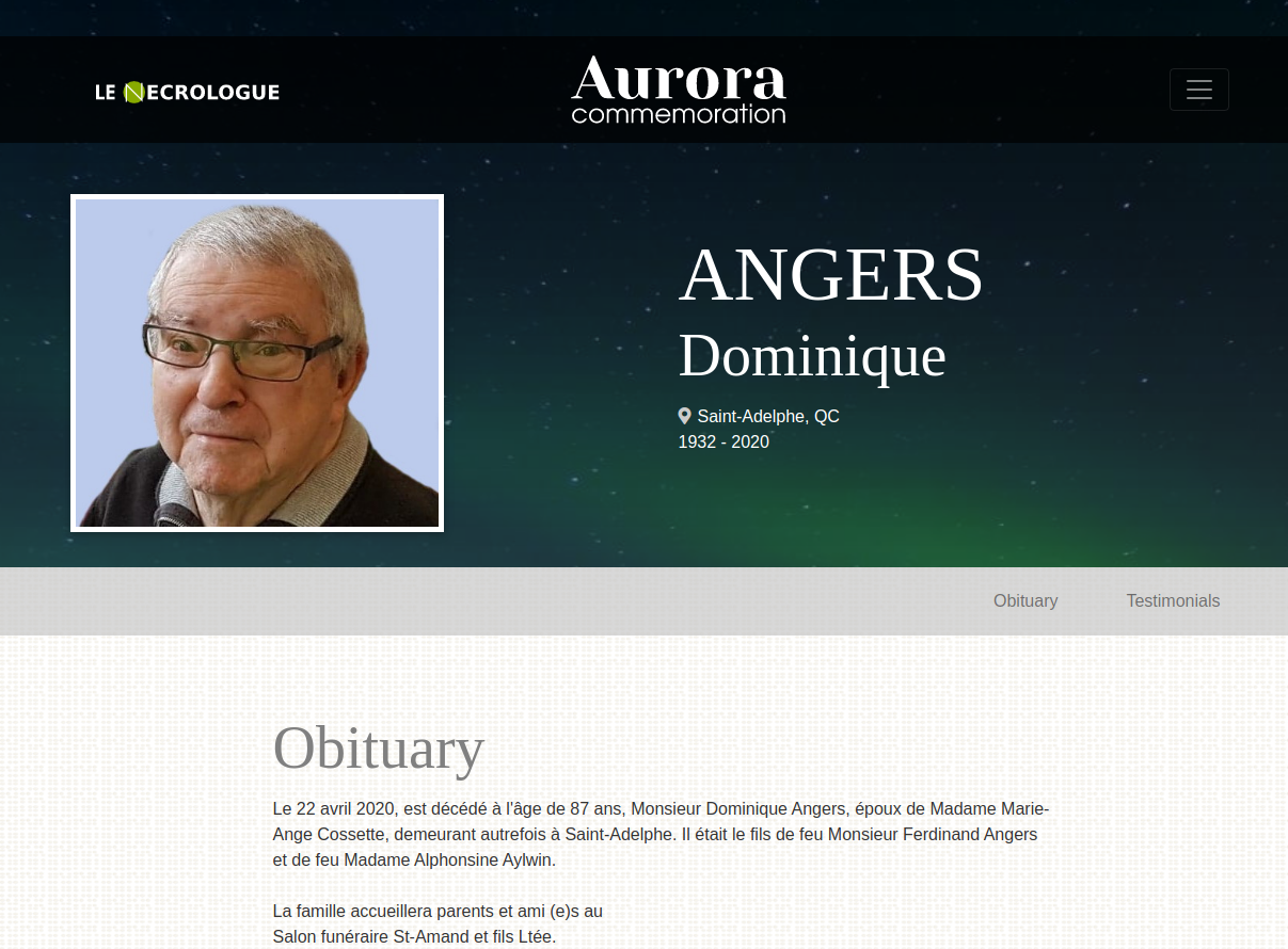 Example Aurora 1