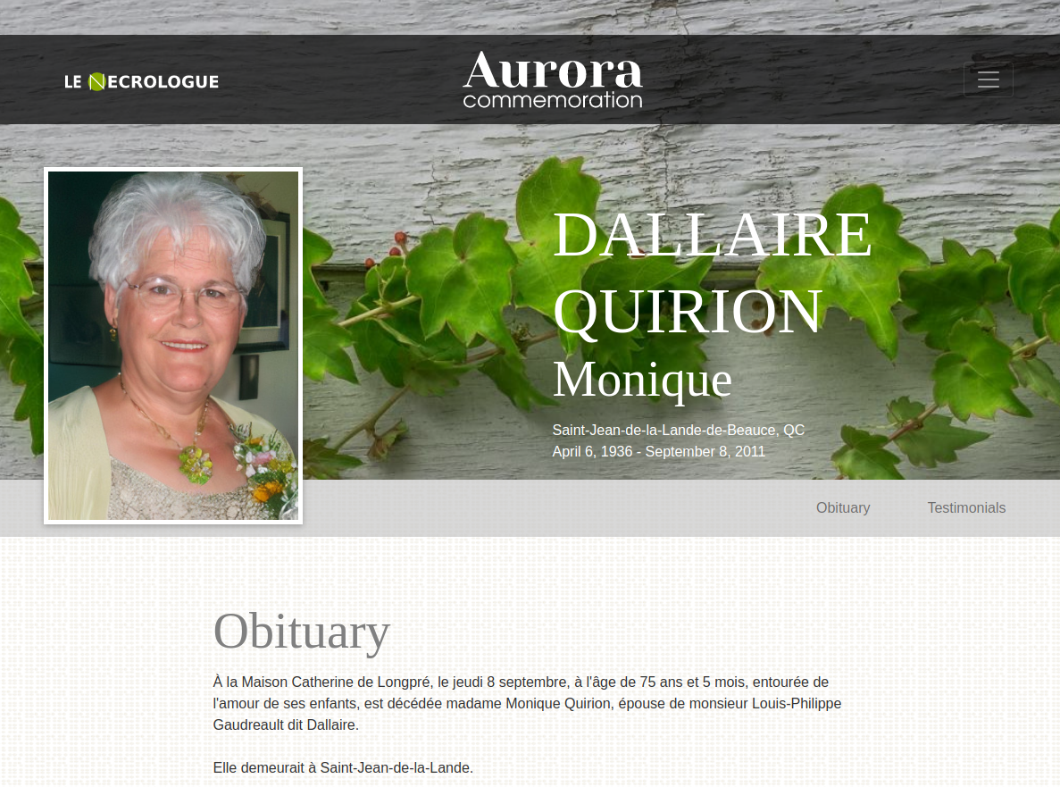 Example Aurora 2