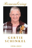 Geertje (Gertie) Schinkel